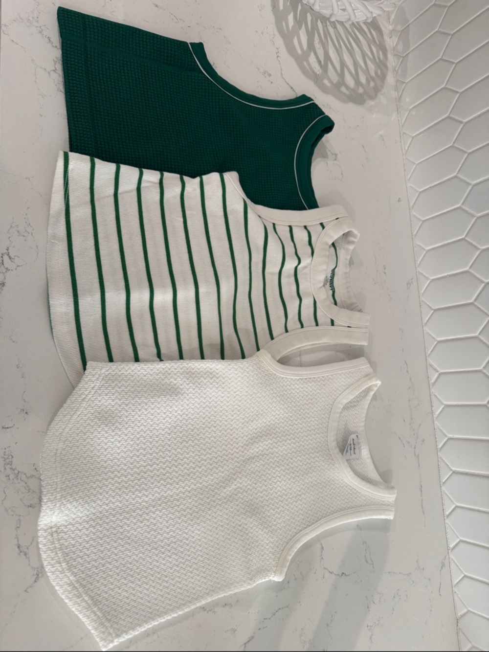 3 Pack Tank Top Trio (Old Navy, All in Motion, Derek Heart)